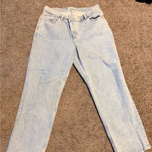Abercrombie & Fitch Women's High Rise Light Blue Jeans